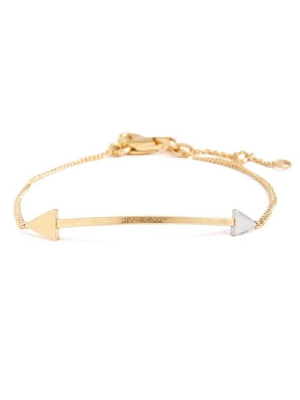 Madewell Arrow Point Bracelet